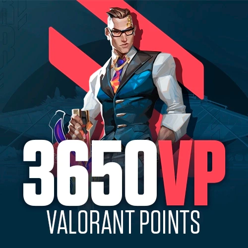 
																																Valorant - 3650 VP